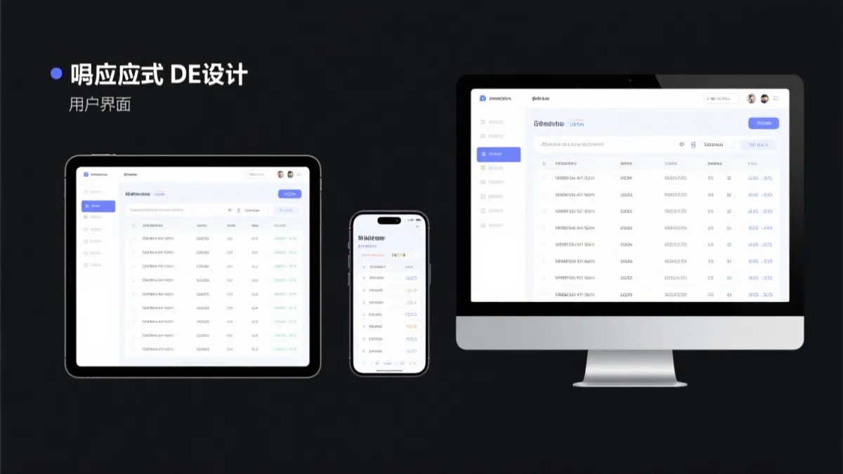 在手机、平板和电脑上清晰展示开奖信息的响应式界面